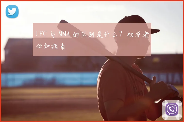 UFC 与 MMA 的区别是什么？初学者必知指南